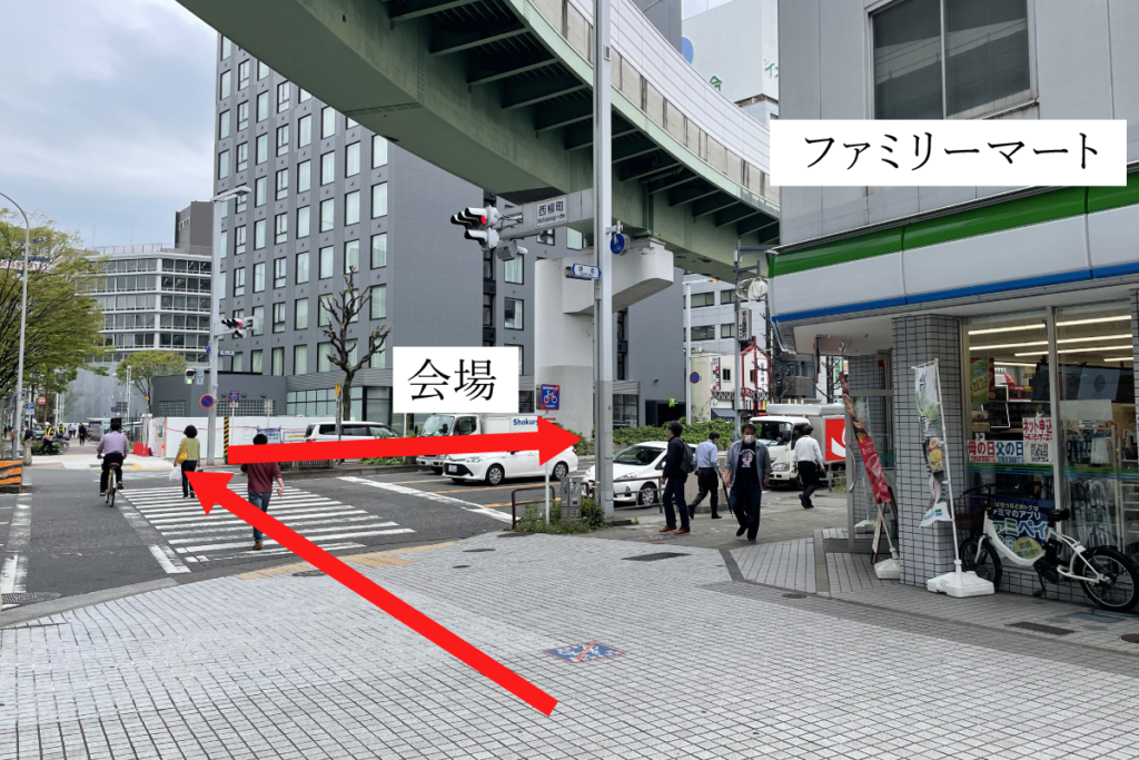 イビススタイルズ名古屋、マーケットストリートのアクセスマップ